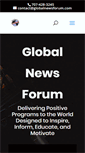 Mobile Screenshot of globalnewsforum.com
